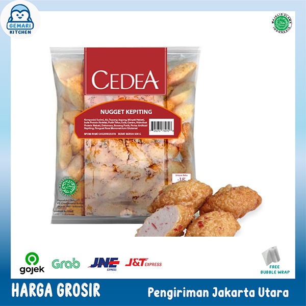 CEDEA NUGGET KEPITING 500 GRAM