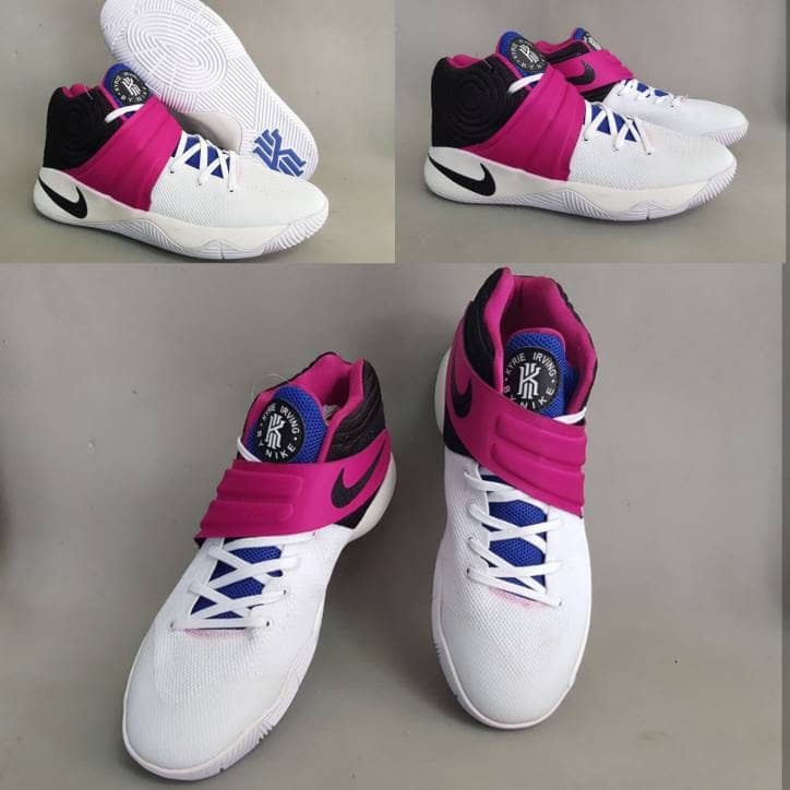 Sepatu Basket KuliahSepatu Basket Nike Kyrie Irving Premium Original White Purple