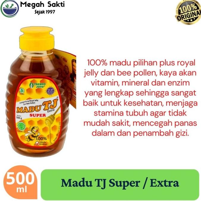 

[COD] Madu TJ SUPER atau TJ EXTRA / Madu Super Tresnojoyo / TJ SUPER 500 ml [COD]