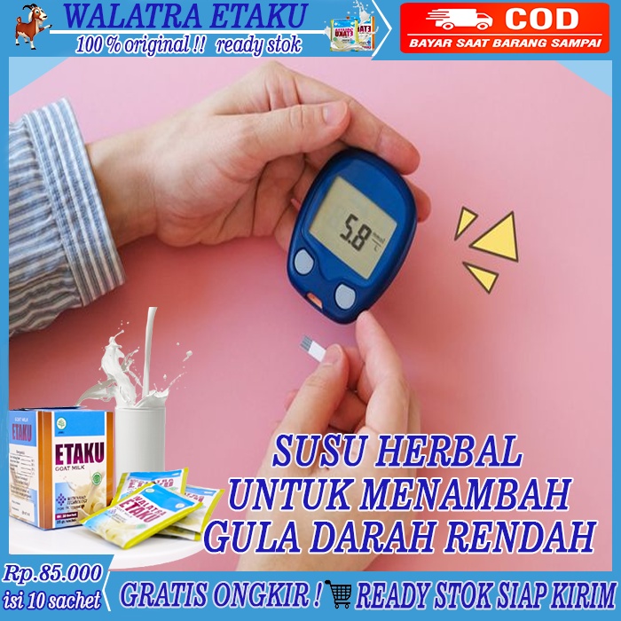 obat penambah gula darah rendah