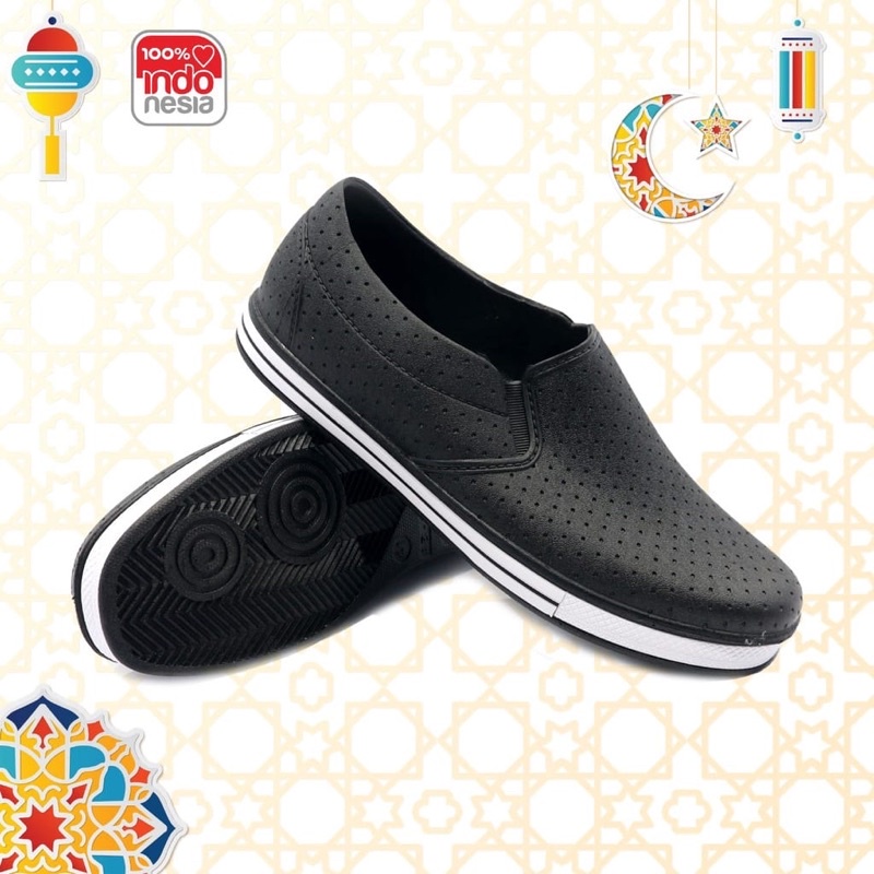 Sepatu Karet Slip On ATT SAF 1115 - Sepatu Slip On Karet Pria - Sepatu ATT