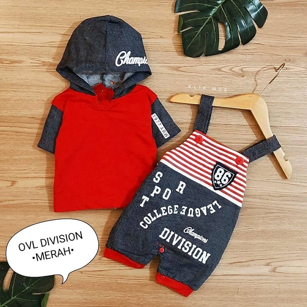 Klik Mds Overall Anak Bayi 0-6 Bulan Motif Sport Division 89 / Overall Anak Bayi laki-laki-4