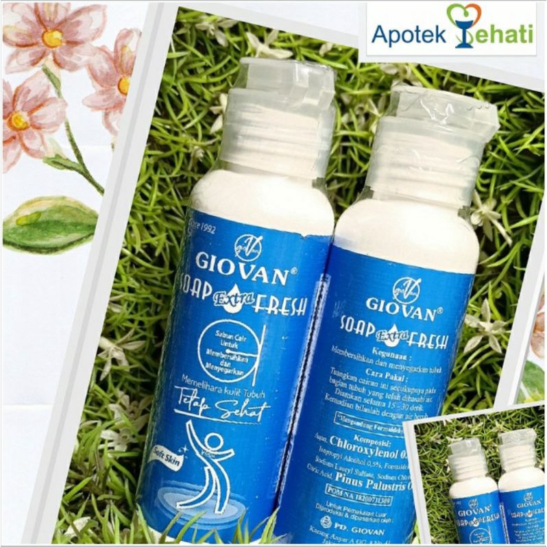 Sabun Giovan Extra Fresh / Giovan biru 90 mL