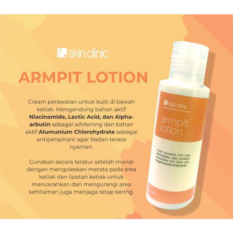 skin clinic armpit lotion