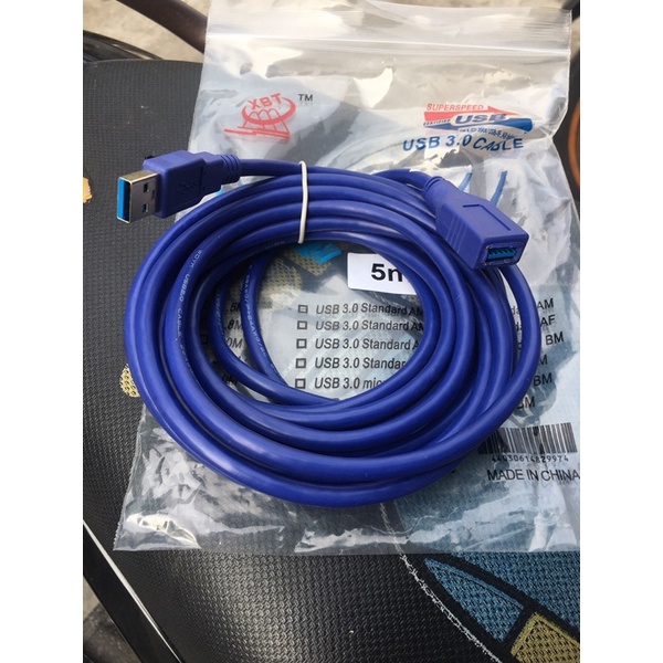 Kabel Extension USB 3.0 Male To  Female 5M / kabel USB 3.0 Perpanjangan 5 Meter / Kabel Usb 3.0 Extension 5m