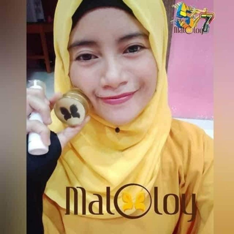 MALOLOY, 1 1 nya Cream yg memberi Garansi Duit balik 100% apabila tdk ada perubahan selama sepaket..