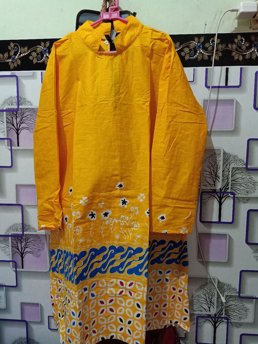 Batik Tunik Wanita Modern Riskyma M L Xl 2l 3l Jumbo