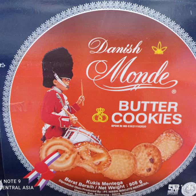 

TERLARIS MONDE BISCUITS BUTTER COOKIES 908GR