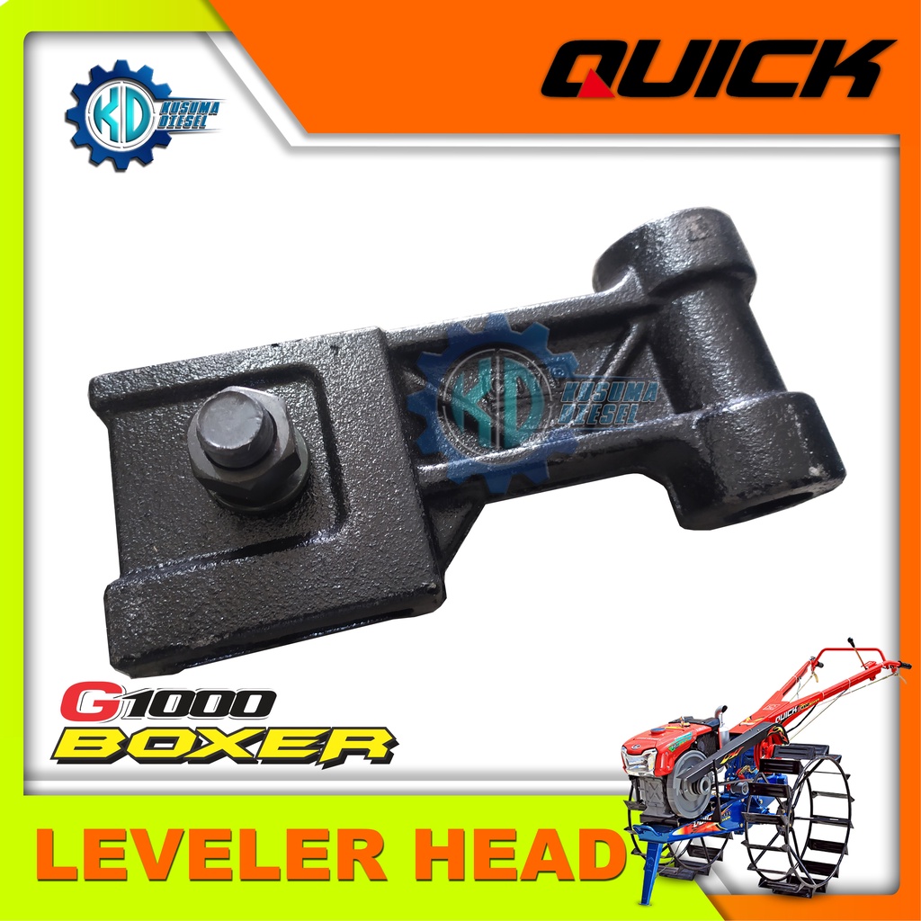 LEVELER HEAD G1000 BOXER - KEPALA GARU G1000 BOXER QUICK TRAKTOR