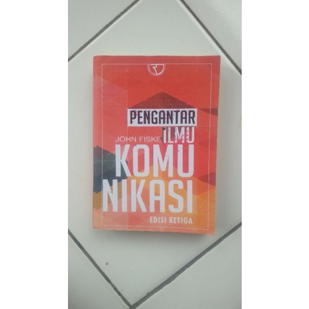 Preloved Buku Pengantar Ilmu Komunikasi oleh John Fiske
