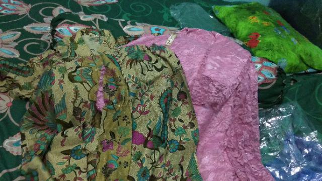 Bg - Batik Couple Andhara Cindrawasih Sofiya  Brokat Modern Broklat Kerja Seragam Kantor