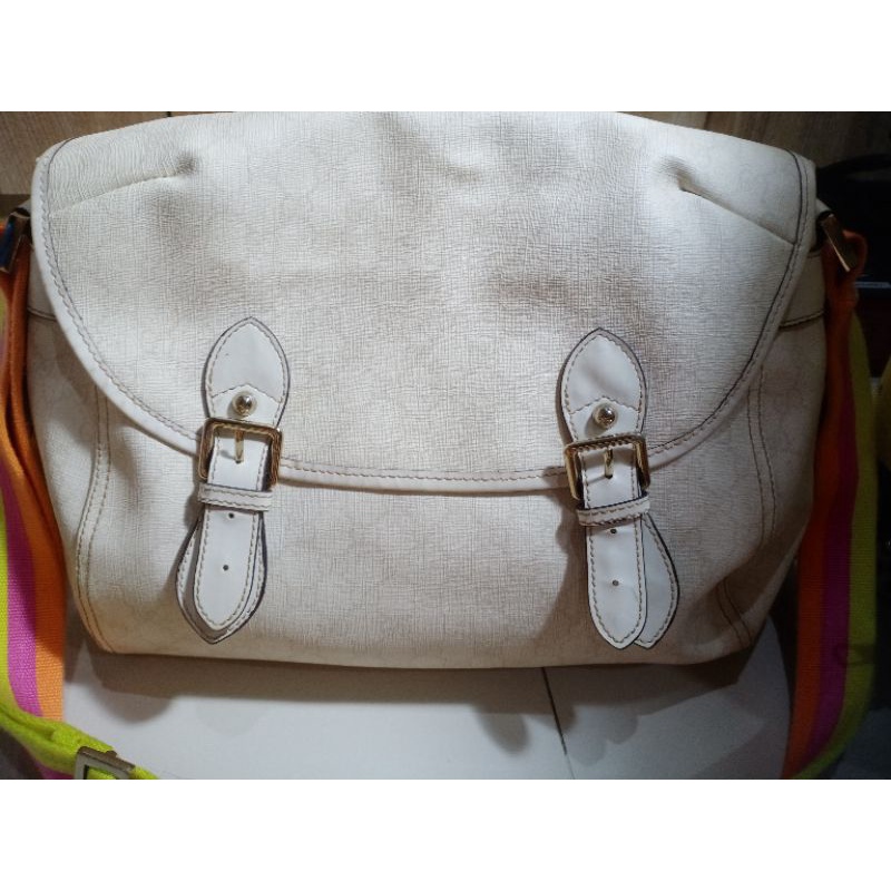 TAS WANITA SHOULDER BAG Gucci PUTIH PRELOVED