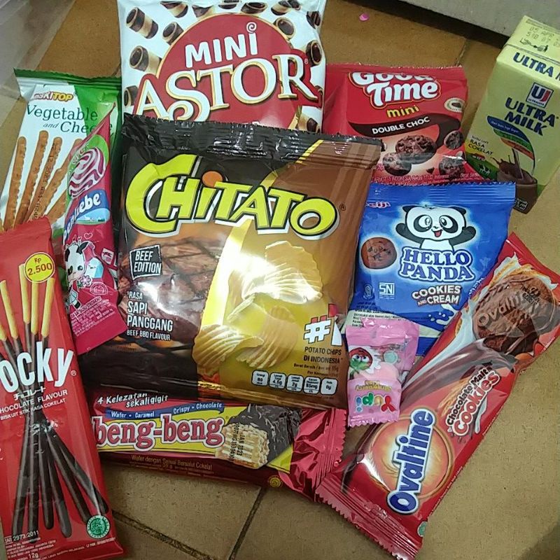Bingkisan Snack Ulang Tahun Anak// Hampers Ulang Tahun Anak