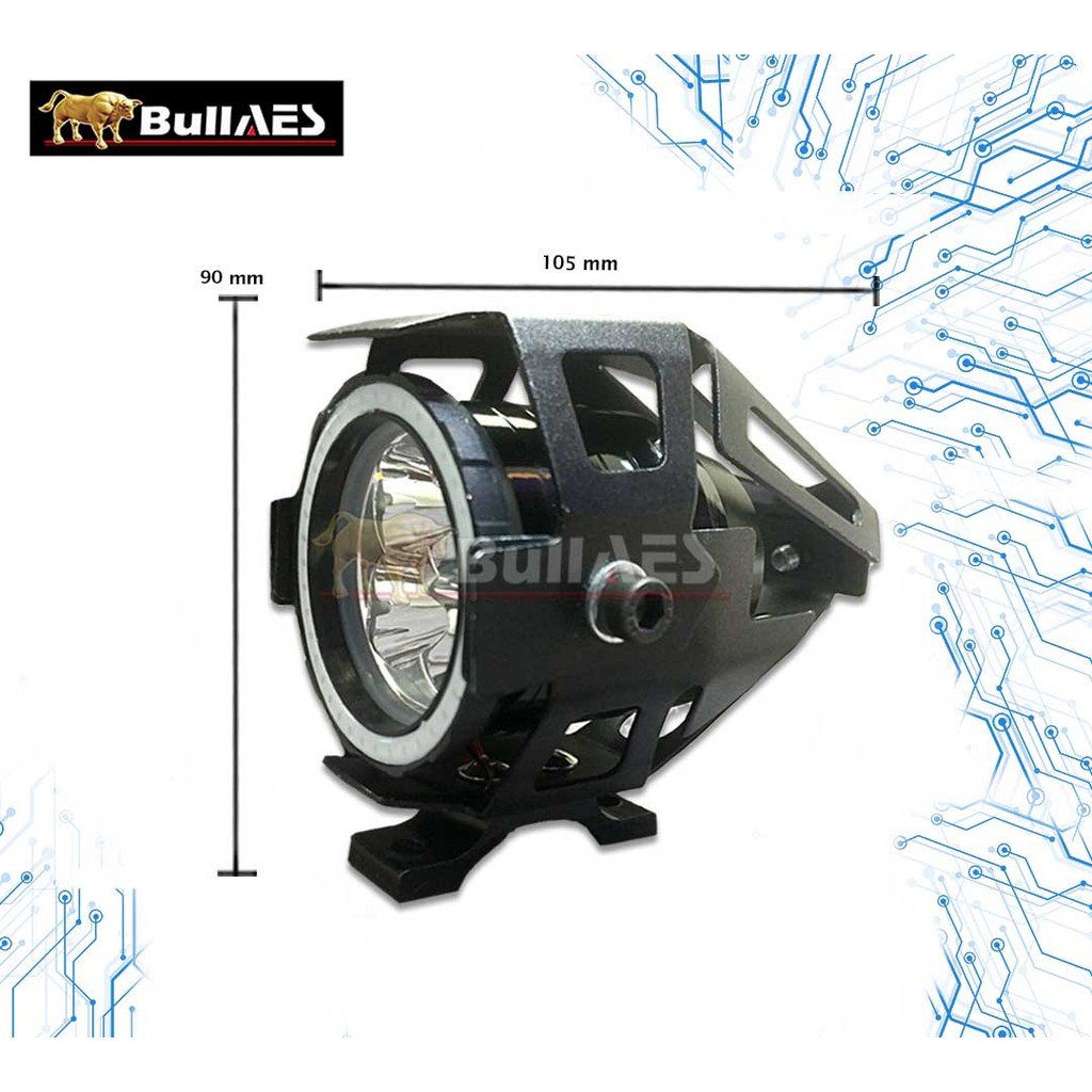 Lampu tembak led 4 mata 40 watt Lampu sorot High power cover u7