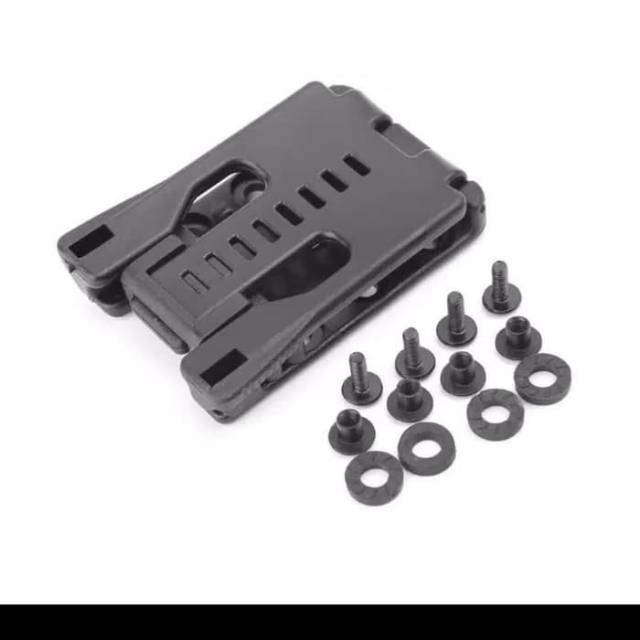 Kydex Klip Holster Holder Baton / Pisau / Senjata Survival  outdoor