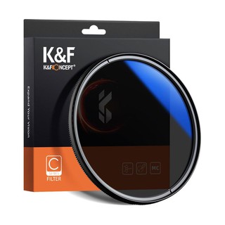 K&F Concept MC CPL Filter Ukuran 52mm 58mm 67mm 72mm 77mm Multicoating Circular Polarizer CPL C-Series