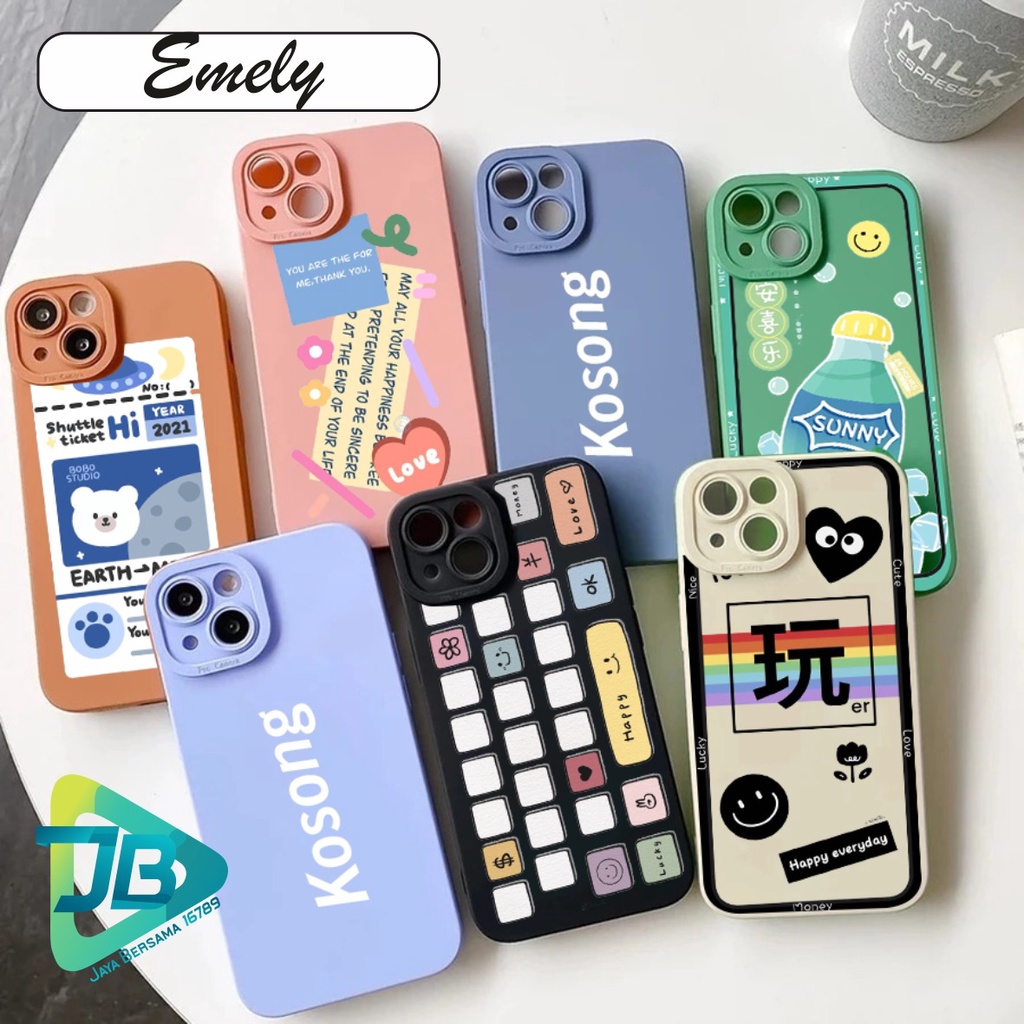 SOFTCASE CASE SILIKON PROCAMERA EMELY OPPO VIVO SAMSUNG REALME XIAOMI IPHONE INFINIX ALL TYPE JB5661