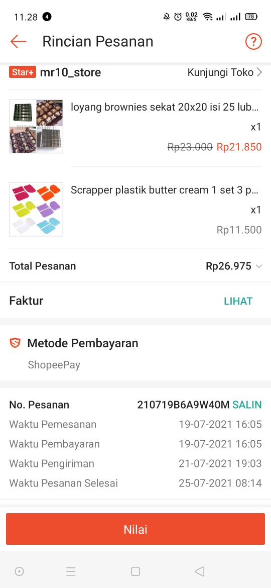 Scrapper Plastik Butter Cream 1 Set 3 Pcs