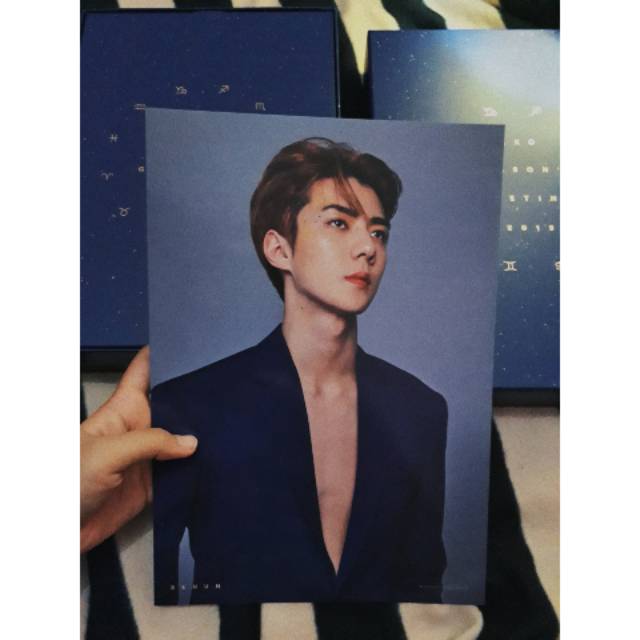 SEASON GREETING'S EXO 2019 POSTER A4 SEHUN