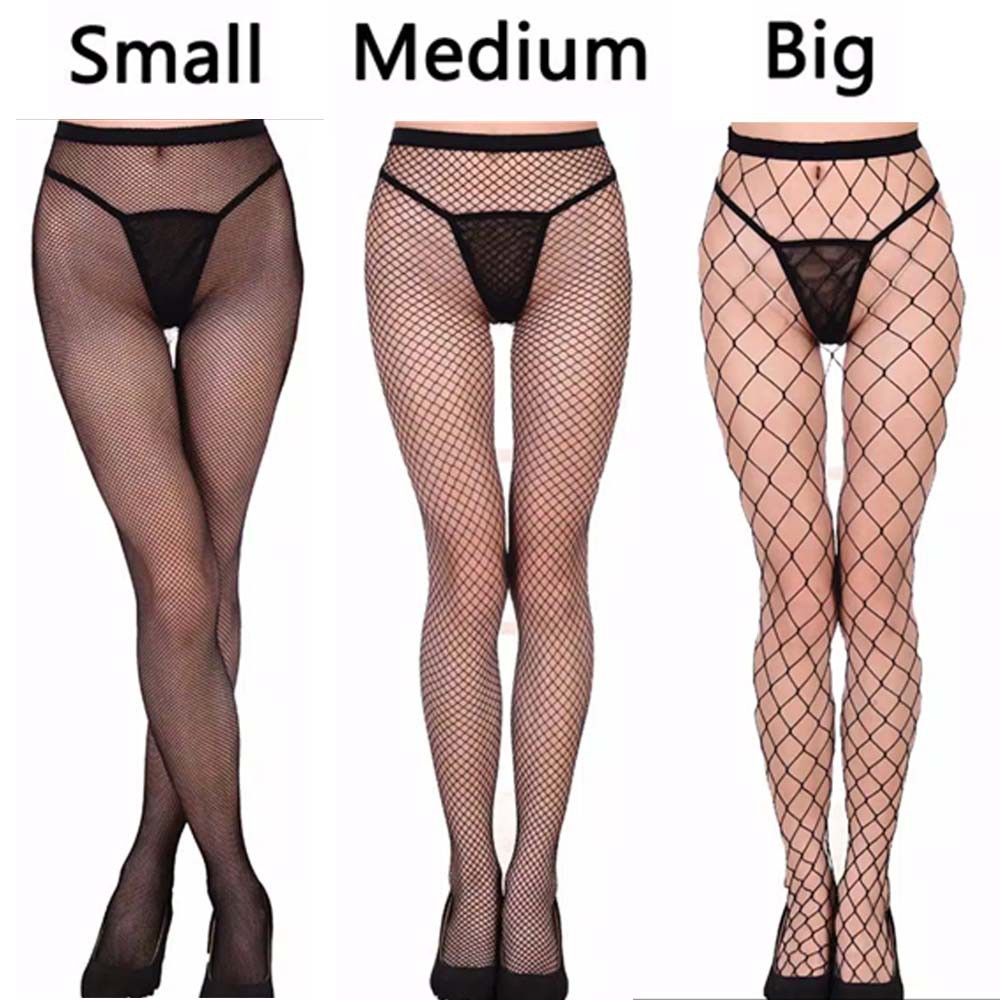 PH-01 BLACK velvet net fishnet stocking jala jaring net sexy pantyhose