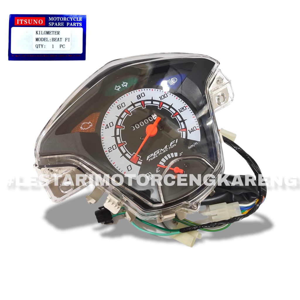 SPEEDOMETER KILOMETER SPIDOMETER BEAT FI INJEKSI 2013 2014 K25 ITSUNO