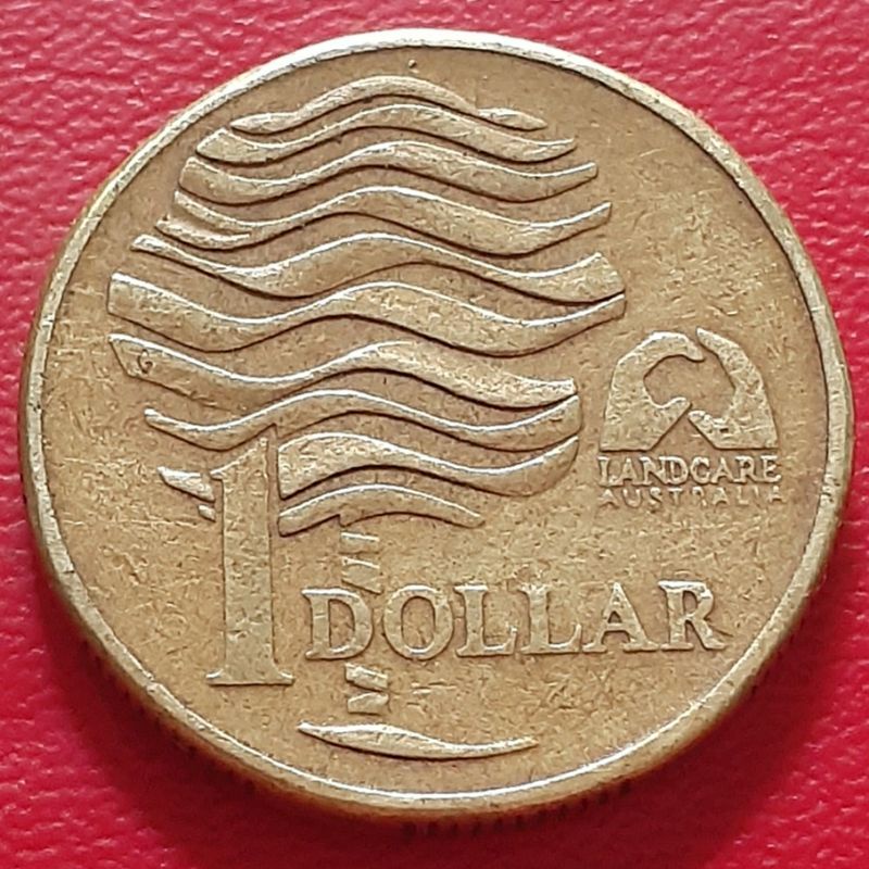 Uang Koin Kuno Luar 1 Dollar Commemorative Australia Tahun 1993