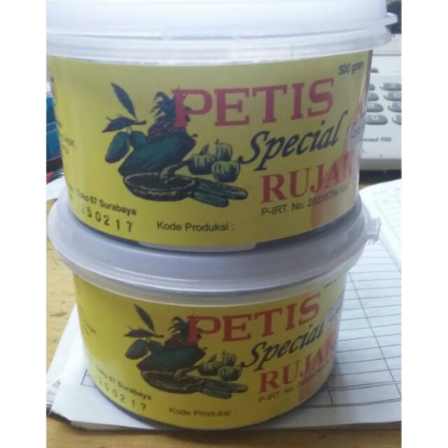 

Petis special rujak
