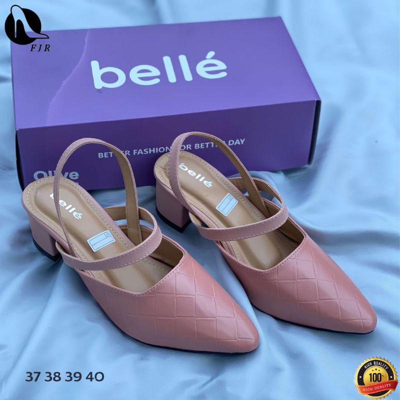 Sepatu Kantor // Sandal Kondangan Higheels BELLE by FJR