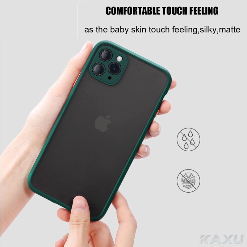 Hard Case Tahan Guncangan Untuk Iphone 11 Pro Max I6 I6S I7 8 Plus Se2020 Xs Max Xr