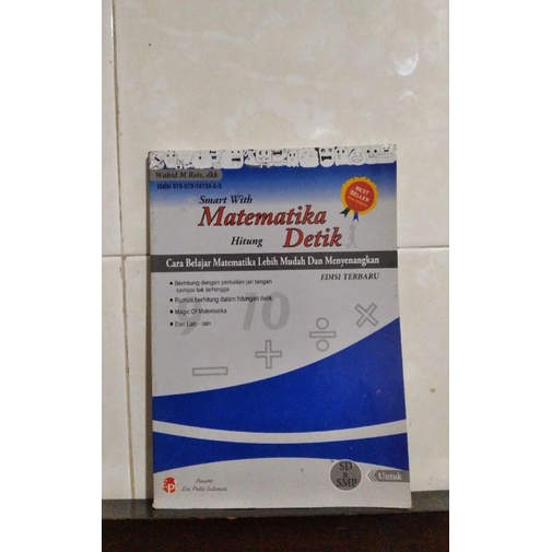 [preloved] buku hitung matematika detik SD & SMP