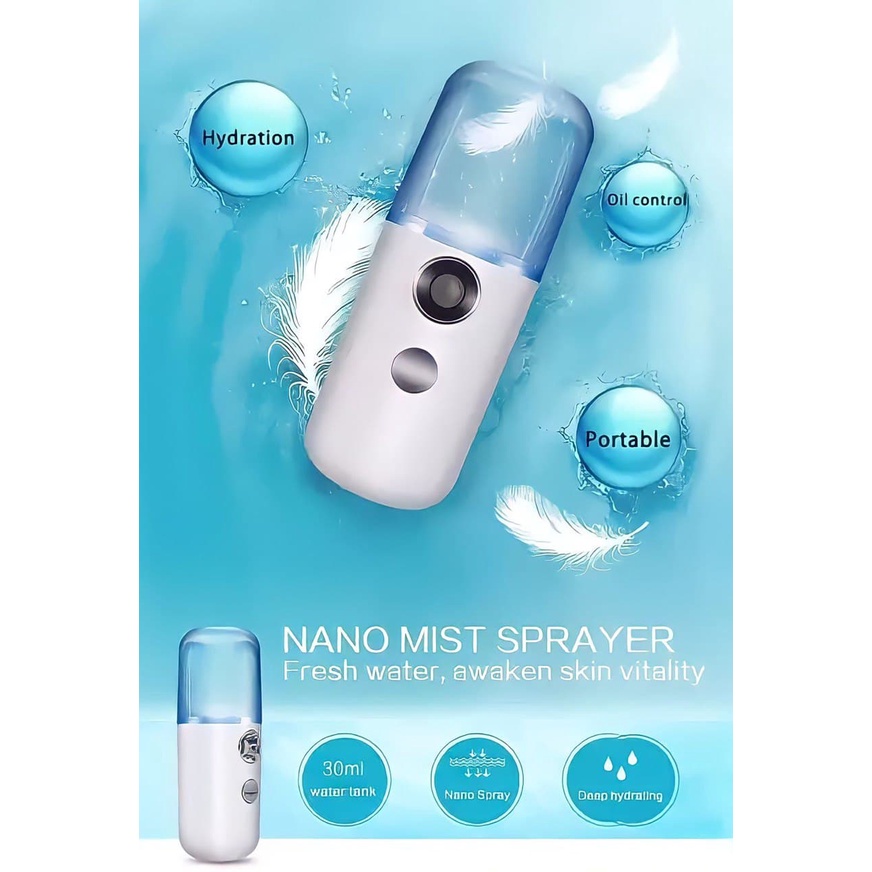 Nano Mist Spray Portable Nano Mist Sprayer Semprotan Air Wajah