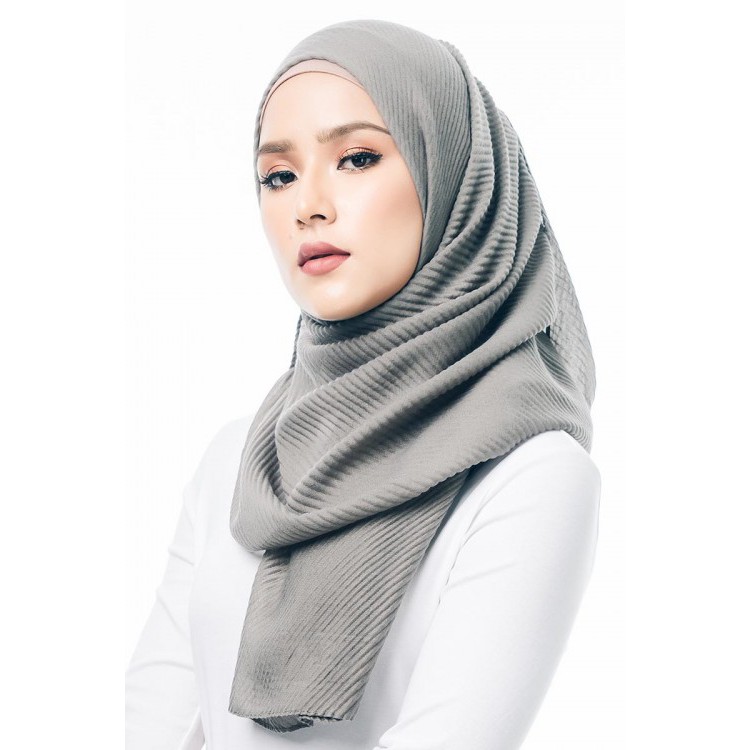 PASHMINA PLISKET WAFFLE IMPORT KUALITAS PREMIUM PRISKET HIJAB P282C