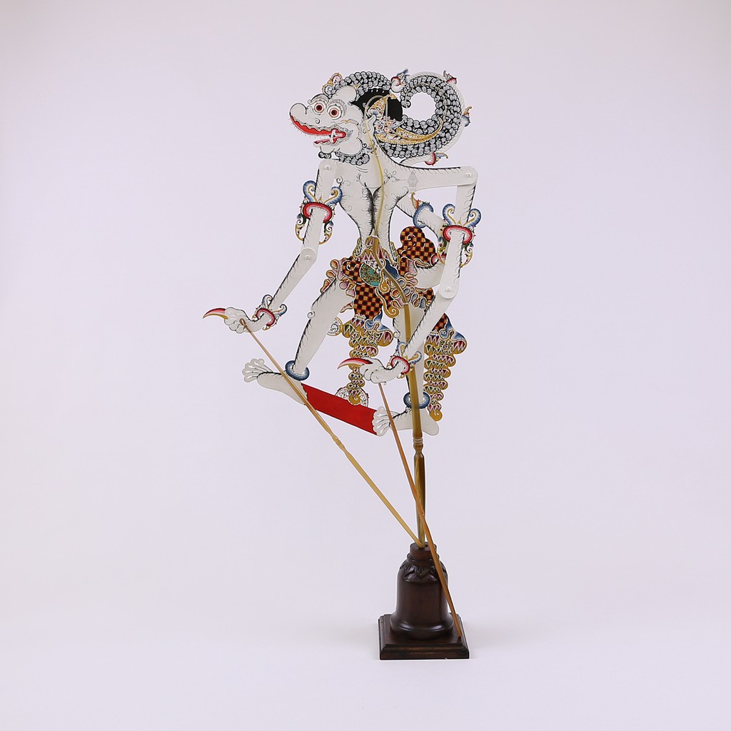Hanoman Leather Puppet (Wayang Kulit Hanoman - Yogyakarta Version)