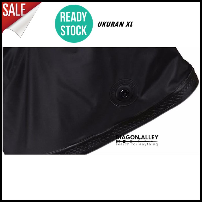 Jas Hujan Sepatu XL L M S Premium Rain Shoes Cover Sepatu Sarung Sepatu Anti Air Waterproof Reflektor Cahaya