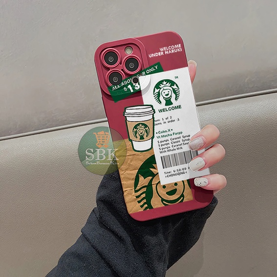 SBK - SOFTCASE PRO CAMERA STARBUCKS CASING TERBARU SAMSUNG A05 A05S A03 A13 A03S M23 A03 CORE J7 PRI