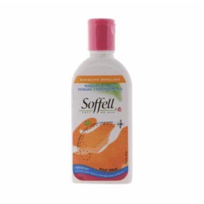 Sofell botol 80 ml ( anti nyamuk ) geranium | kulit jeruk