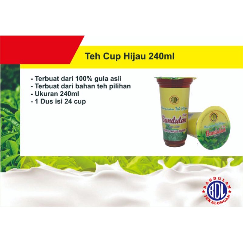 

TEH BANDULAN HIJAU 240ml