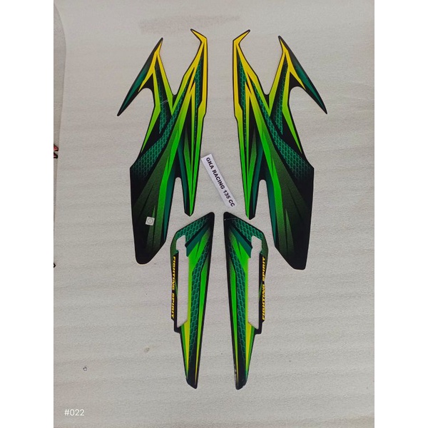 sticker list striping rx king 2005