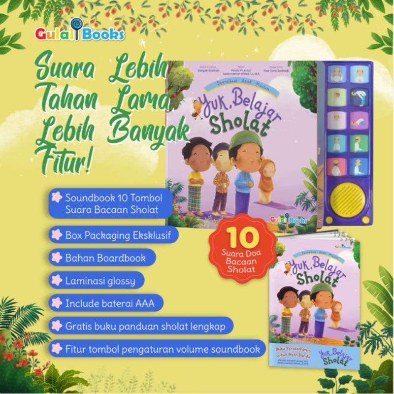 

Buku Soundbook Yuk Belajar Sholat