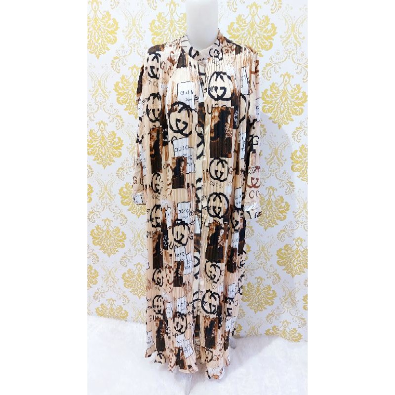 Gamis plisket import