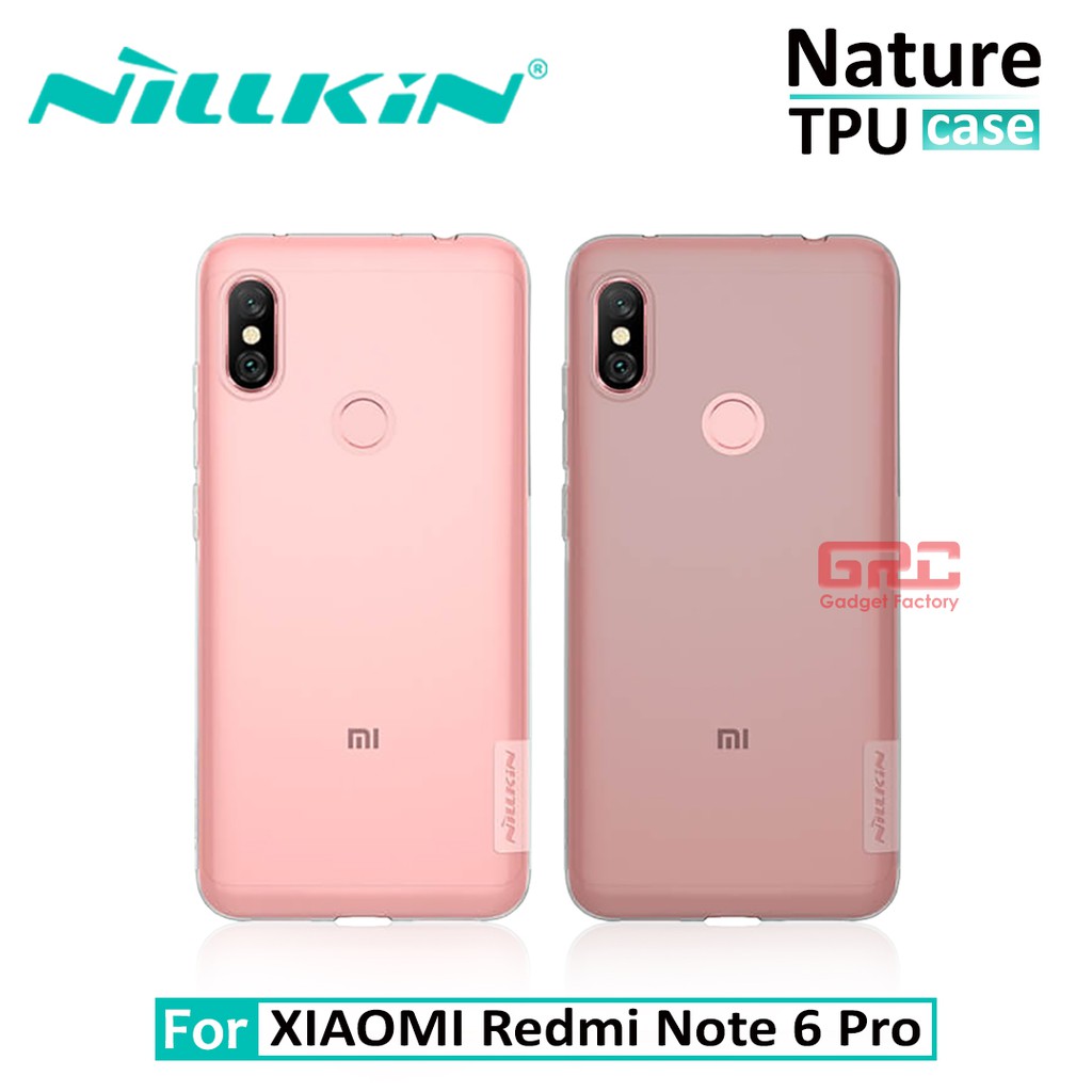 Case XIAOMI Redmi Note 6 Pro Softcase Transparan TPU Original