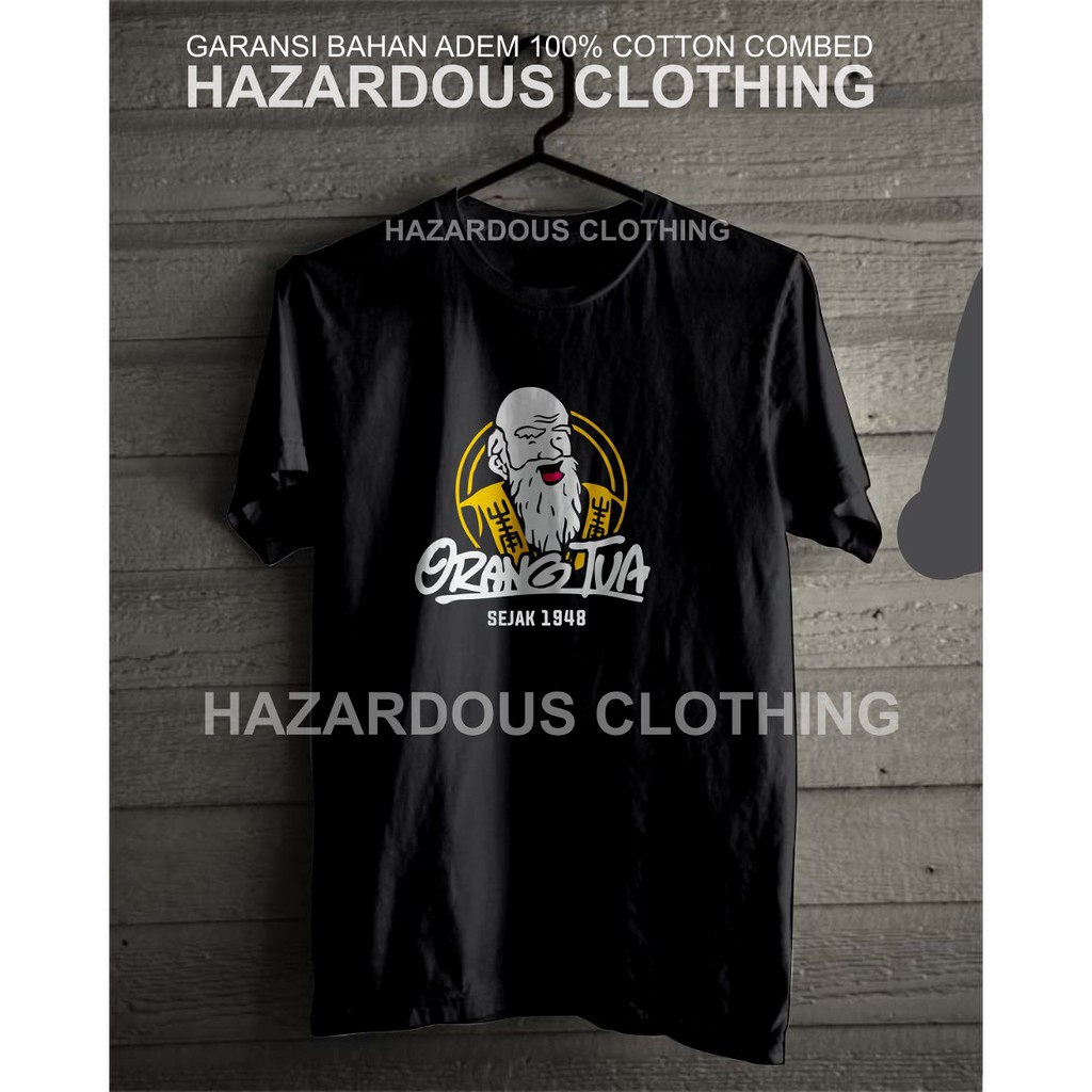 PROMO Kaos Baju Distro Tshirt  Anggur merah  CAP ORANG TUA - Anggur merah - Amer