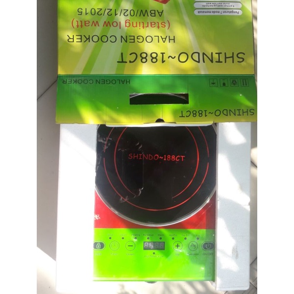 Kompor Shindo Halogen Cooker