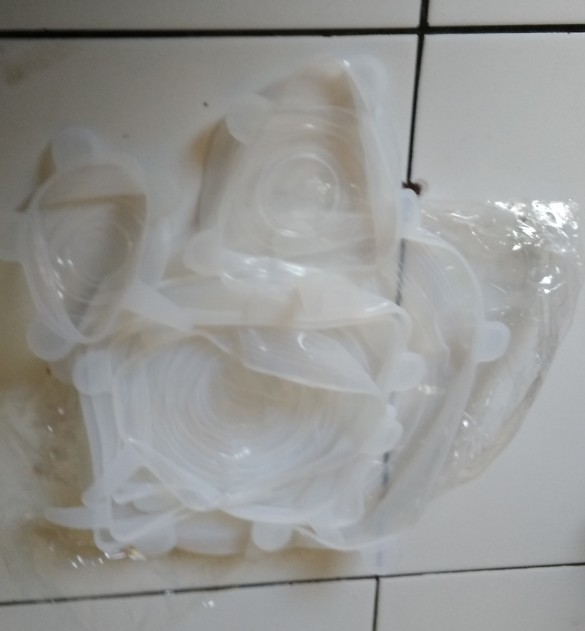 Tutup Silikon Piring Mangkok Buah Botol Dapur Rapat Anti Tumpah Silicone Set 6pcs 6 In 1