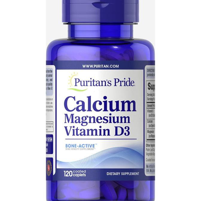 Puritans Puritan KALSIUM CALCIUM MAGNESIUM BONE Vitamin D3 D-3