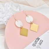 ✅COD Anting Tusuk Motif Bulat Lapis Gaya Korea untuk Wanita