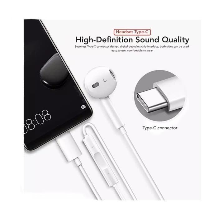 GoodCase - Headset Earphone Handsfree Type C Stereo