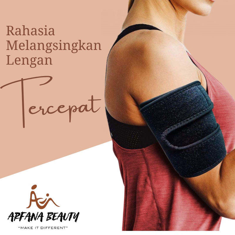 Korset Pengecil Lengan Alat Fitness Pria Wanita Perlengkapan Gym Pembakar Lemak Korset Arm Shaper Alat Olahraga Outdoor Indoor Mengecilkan Lengan Arm Trimmer Sweet Sweat Embos Import Termurah