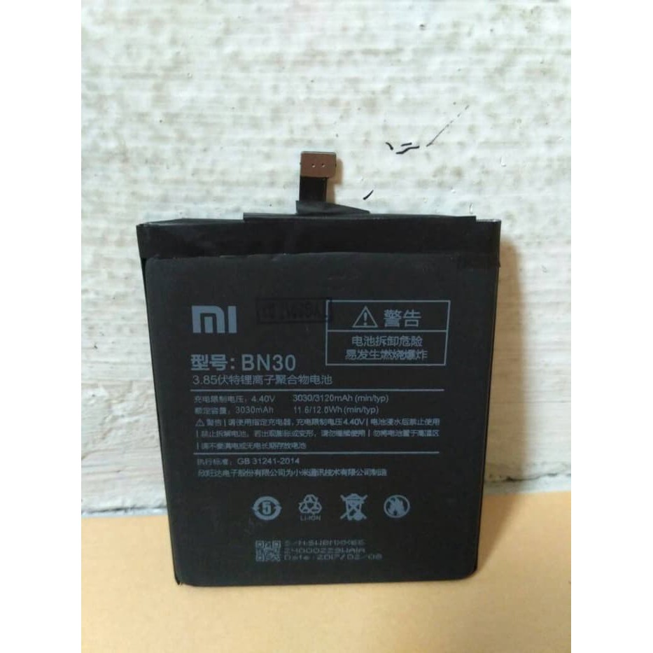 JuraganBatre Baterai Batre Xiaomi Redmi 4A BN30 Original Battery Xiaomi BN30 ORI