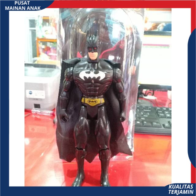 ROBOT BATMAN Nyala Lampu Mainan Anak No.16A-2 /Action Figure Pajangan Karakter Superhero